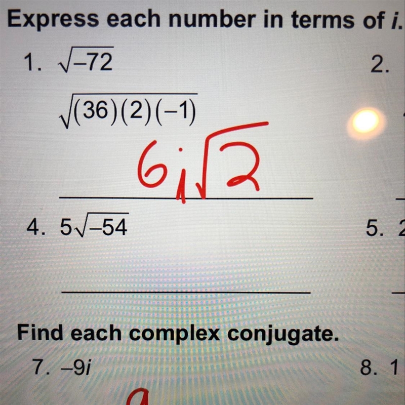 Please help for #4 (an explanation would be great)-example-1