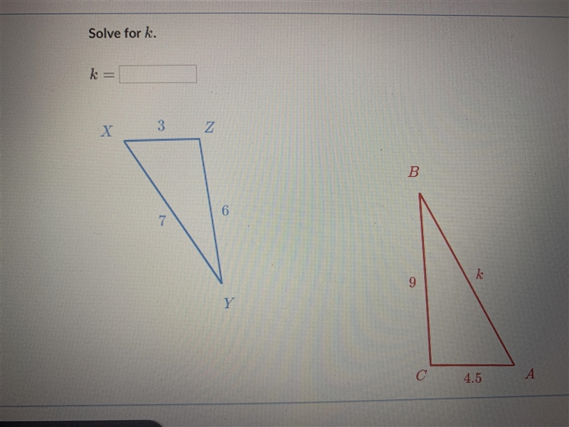 Solve similar triangles can someone answer please-example-2