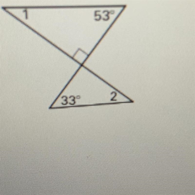 Find the measure of the numbered angle.-example-1