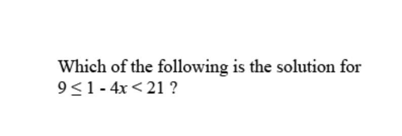 Which of the following is the solution? A. 2 B. 5≤x<−2 C. 2≤x≤5 D. −5-example-1