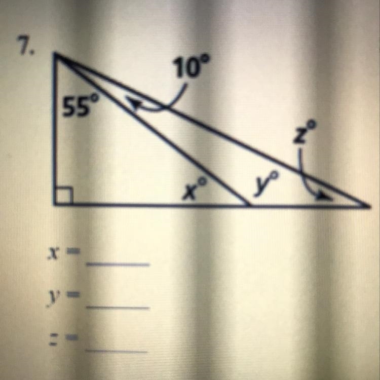 Find the value of this triangle!-example-1