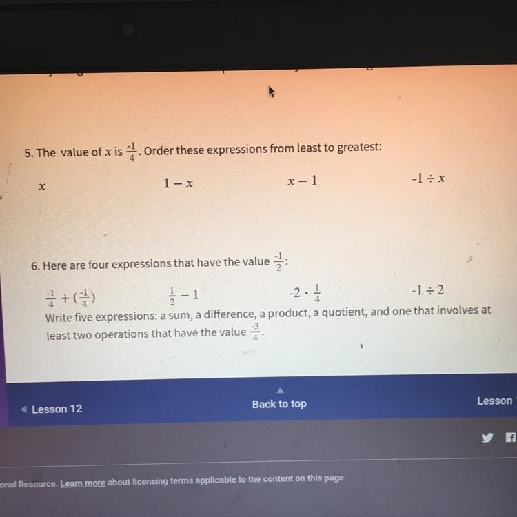 Can someone answer the top question? Thanks!-example-1