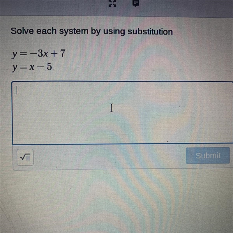 Someone Help me solve these by substitution please !-example-1