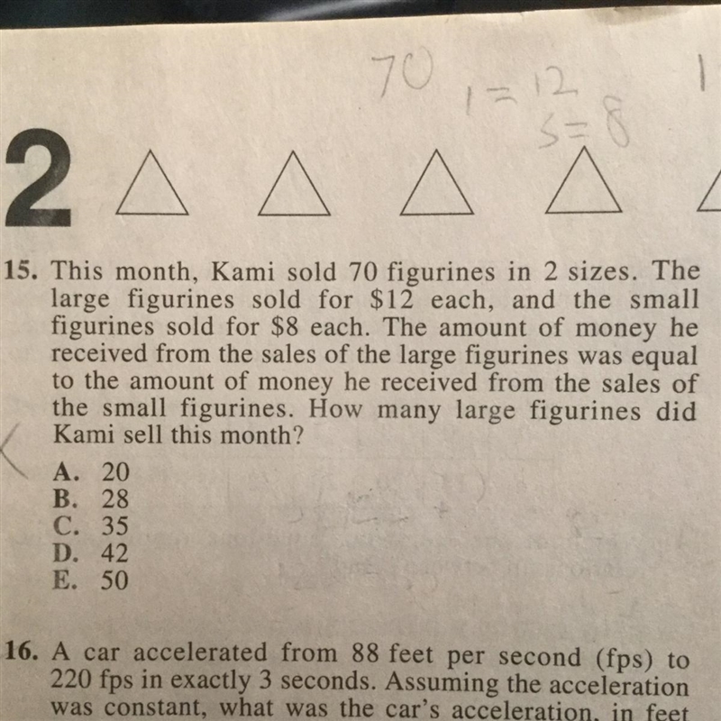 Question 15 please. I would also appreciate it if you could explain your steps. Thank-example-1