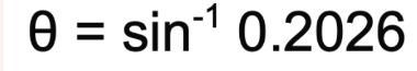 Find the angle measure to the nearest tenth of a degree: A. 0.2 degrees B. 11.17 degrees-example-1