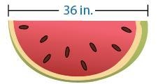 Find the area of the semicircular window. Round your answer to the nearest hundredth-example-1