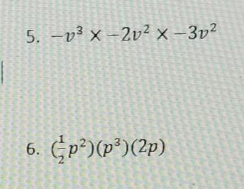 Can someone help me simplify these expressions-example-1