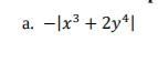 Evaluate each expression if w=3/4, x=8, y=-2, and z=0.4-example-1