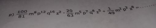 Al factorizar el trinomio cuadrado perfecto, obtenemos el siguiente resultado: (que-example-1