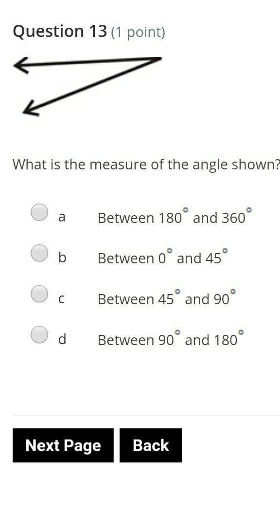 EASY GEOMETRY** what is the measure of the angle shown​-example-1