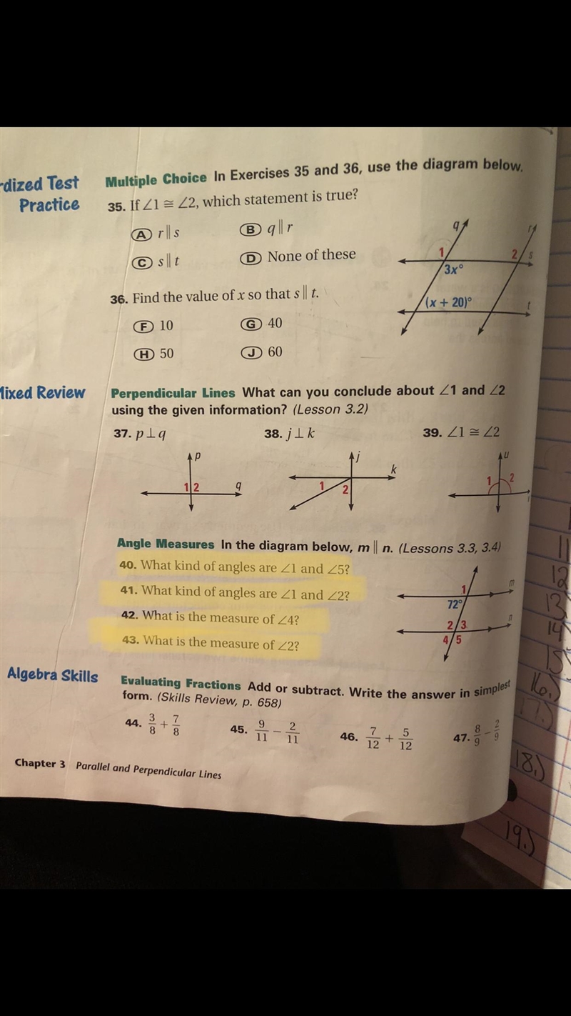 Please help me I highlighted the ones I need help with. Thank you❤️-example-1