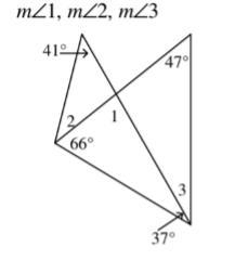 Find each numbered angle measure:-example-1