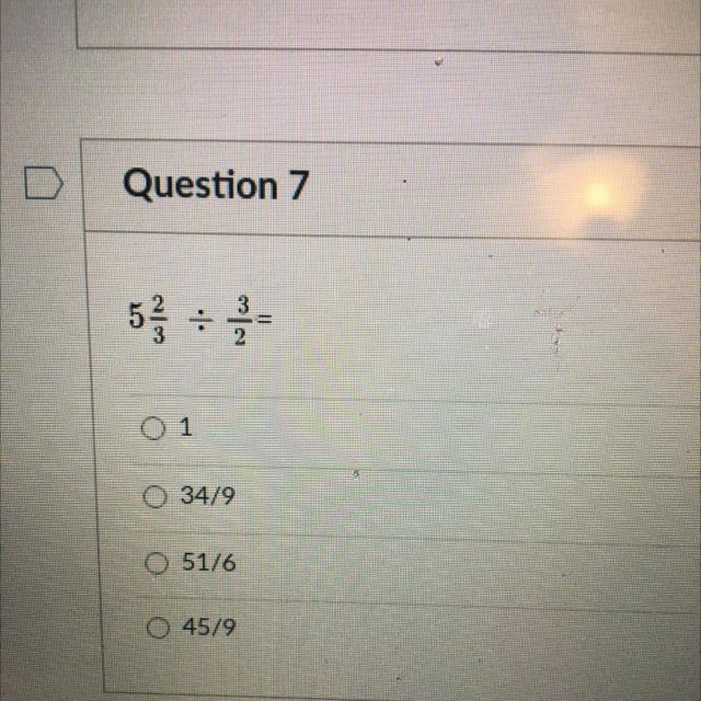 5 2/3 divided by 3/2 please answer soon-example-1