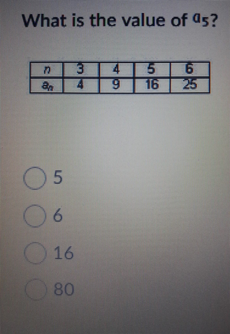 What is the value of a5​-example-1