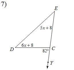 PLS HELP ME! I GOT THE ANSWER I JUST NEED TO SHOW THE WORK. Solve for X. Answer: 6-example-1