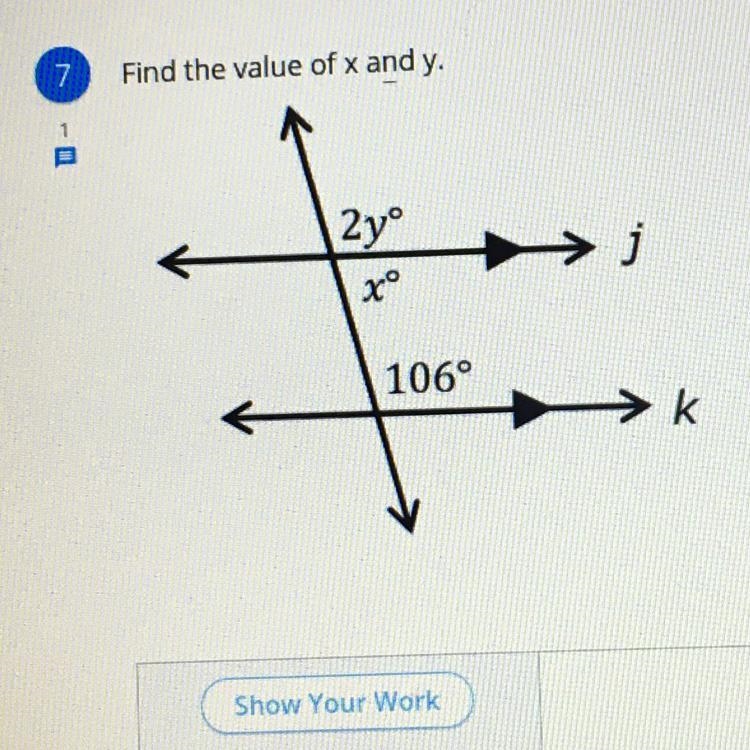 HELPPP PLEASEE!!!! find value of x and y-example-1