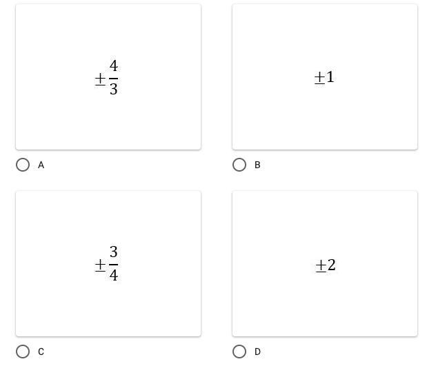 ANSWER GETS 50 POINTS PLEASE HELP FAST Which of the following is NOT a possible root-example-1