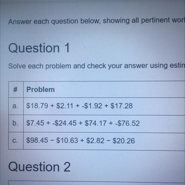 SOMEONE PLEASE HELP I NEED THE SOLUTION TO ALL OF THESEE PLEASE HELP!!!!-example-1