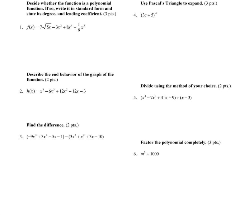 Need the 6 questions on the worksheet done with work-example-1