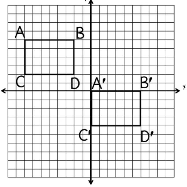 Answer choices: (x + 0, y -12) (x + 8, y - 6) (x + 1, y - 13) (x - 7, y - 3) (x + 10, y-example-1