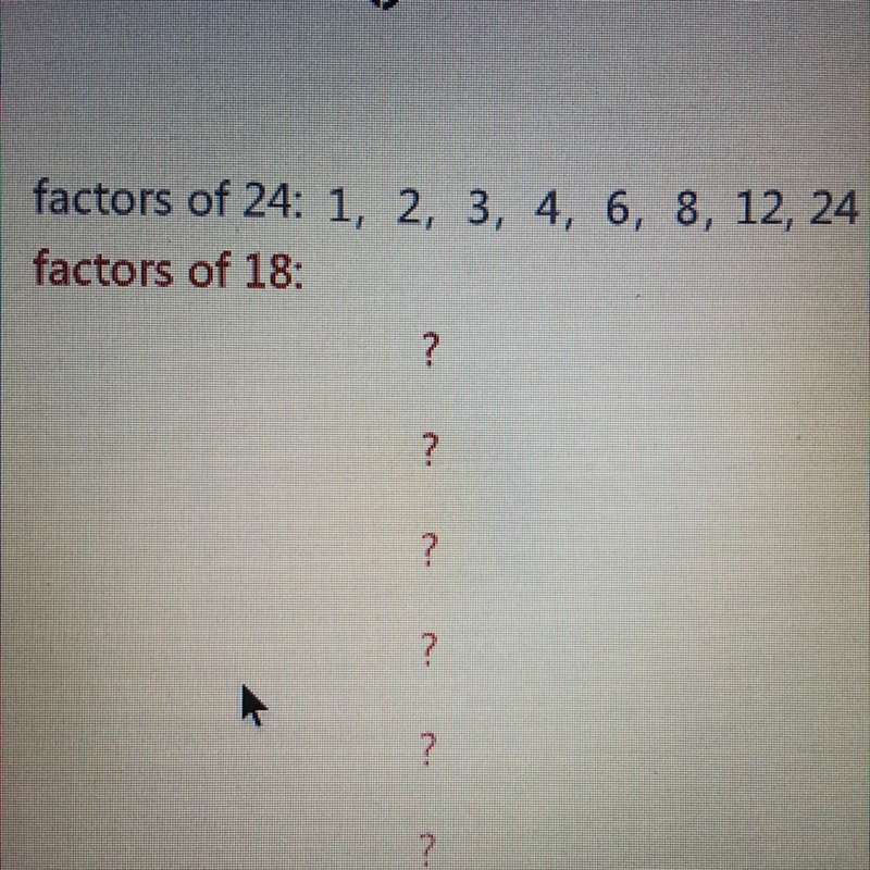 What is the factors of 18-example-1