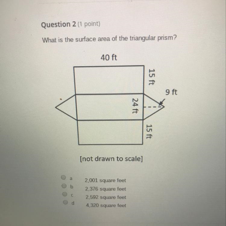 What is the surface of the triangular prism?-example-1