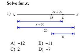 solve for x. if anyone could explain how exactly I solve this question, it would be-example-1