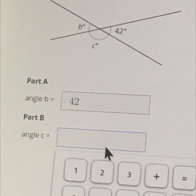 What angle is is letter C?-example-1