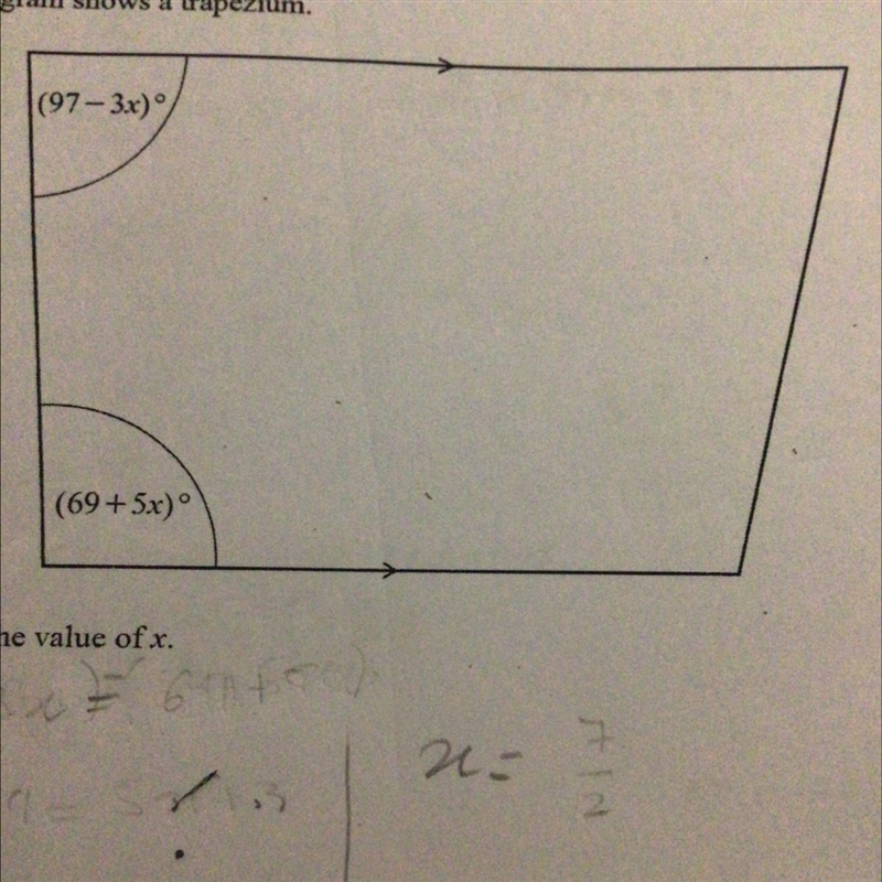 Find the value of x-example-1