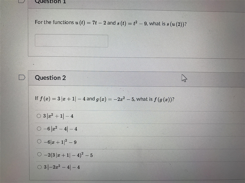 Plz help with questions number 1 and 2-example-1