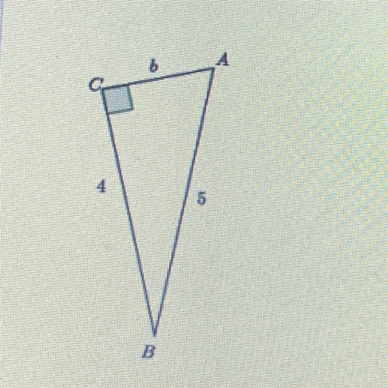 Find the value of b for the triangle using the Pythagorean Theorem.-example-1