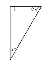 I have 2 questions (1) What is the value of x? 30 60 90 (2) Classify the Triangle-example-1