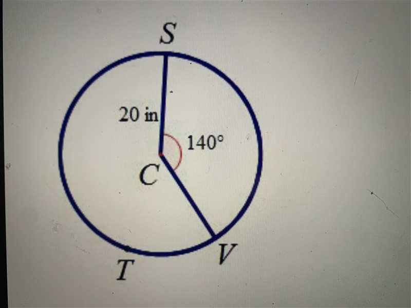 Find the length of STV in the figure.-example-1