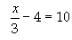 Whaat does x equal to-example-1