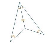 Which pair of triangles can be proven congruent by SAS?-example-3