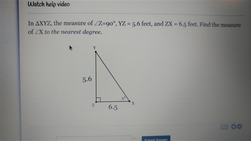 Using trig to find Angels plz help-example-1