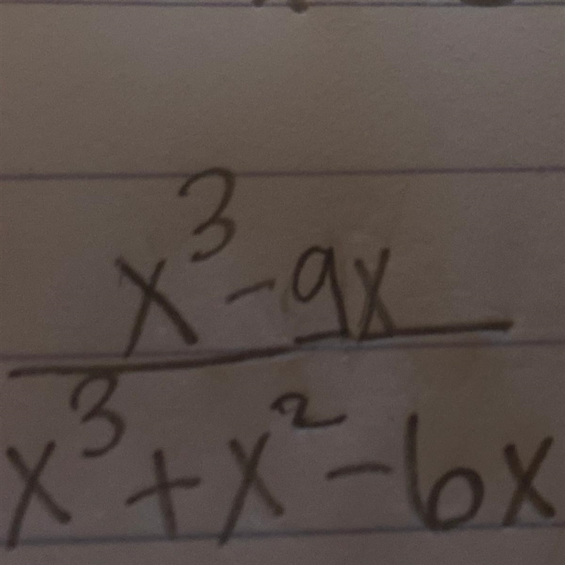 Simplify x3-9x divided by x3+x2-6x-example-1