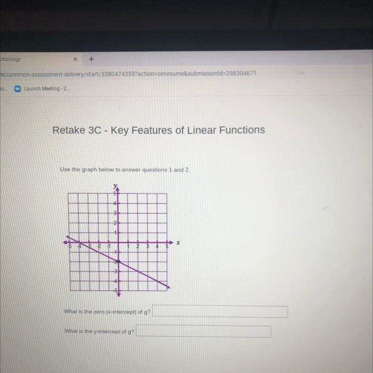 Use the graph below to answer questions 1 and 2.-example-1