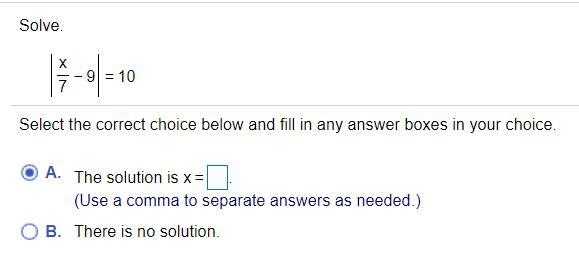 Cant figure out the two solutions, my answer was wrong so I think my method is solving-example-1