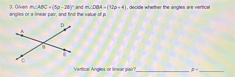 I don’t know how to solve for p.-example-1