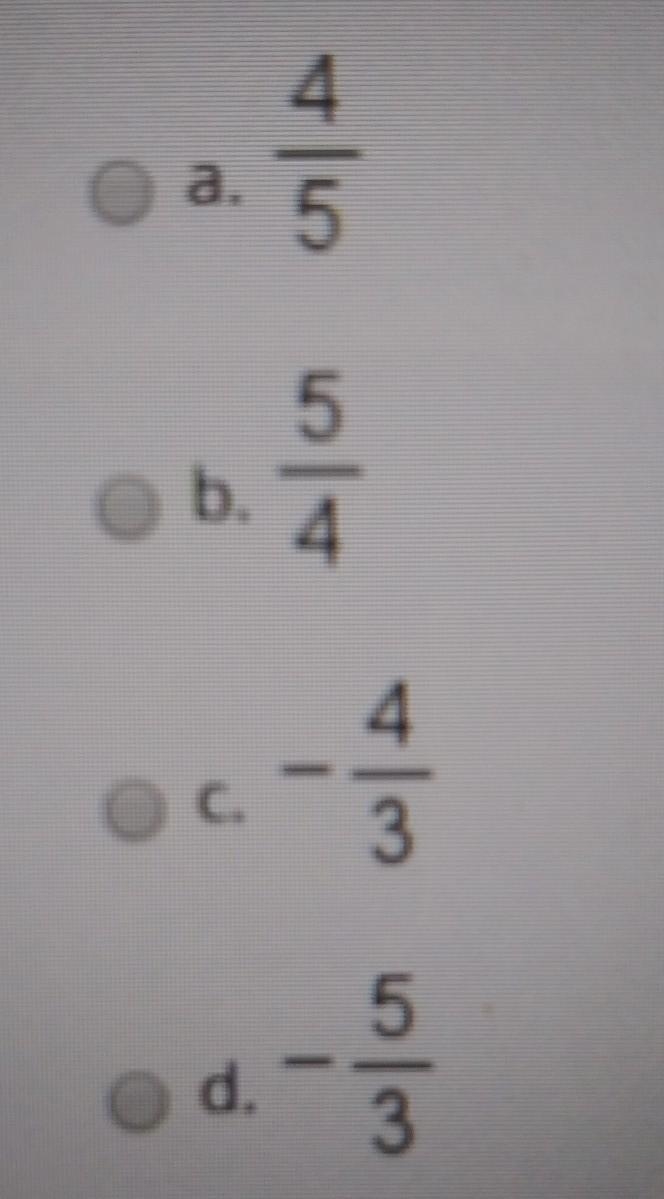 Find the value of sec (θ)for an angle θ in standard position with a terminal Ray that-example-1