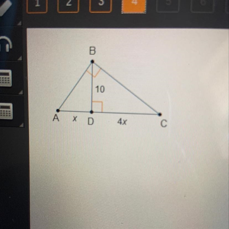 What is the value of x? 2 units 3 units 5 units 8 units-example-1