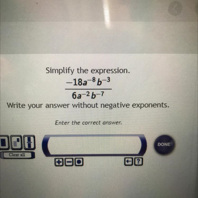 Simplify the expression-example-1