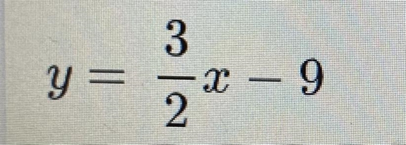 Find the X and Y intercepts of this equation..-example-1