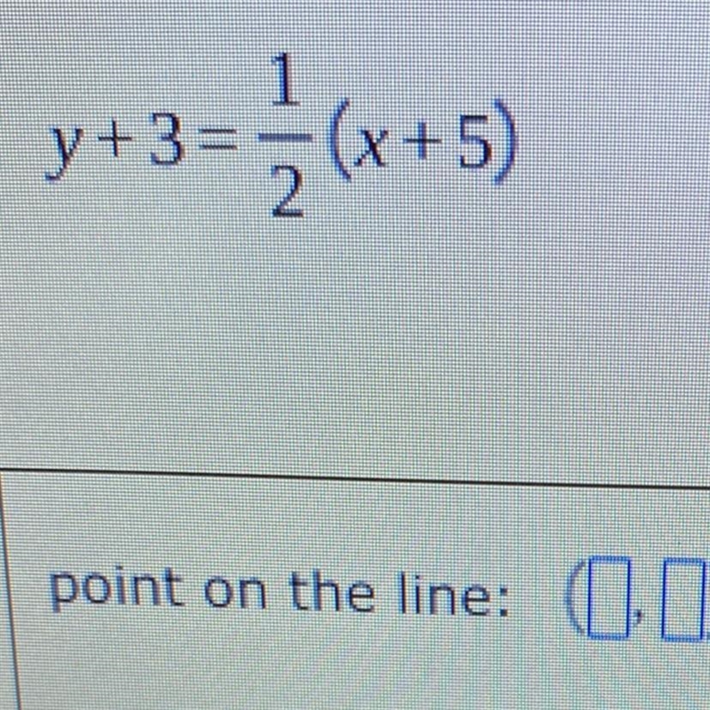 Help me find the point in the line please-example-1