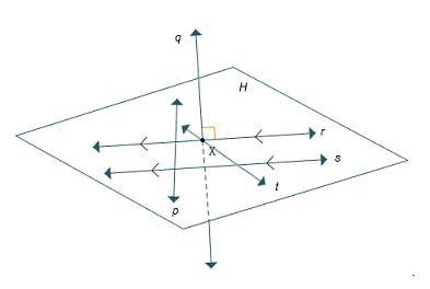 Which line is parallel to line r? line p line q line s line t-example-1