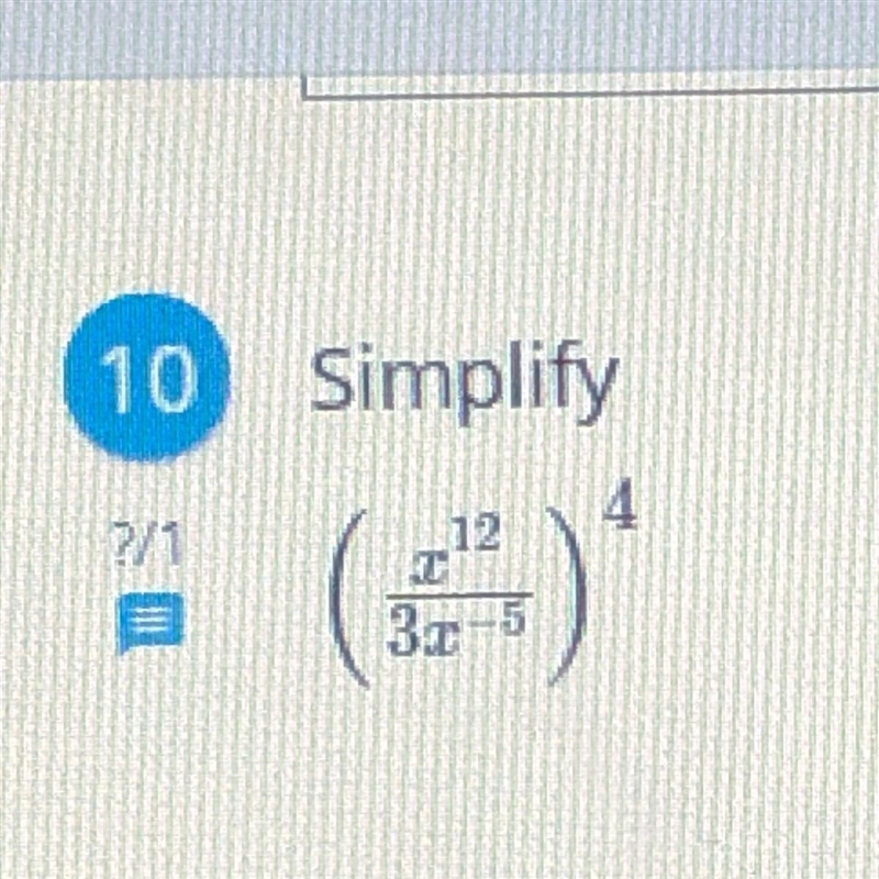 I need help simplifying problem 10-example-1