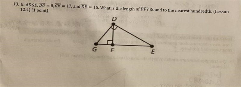 What is the length of DF? Round to the nearest hundredth.-example-1