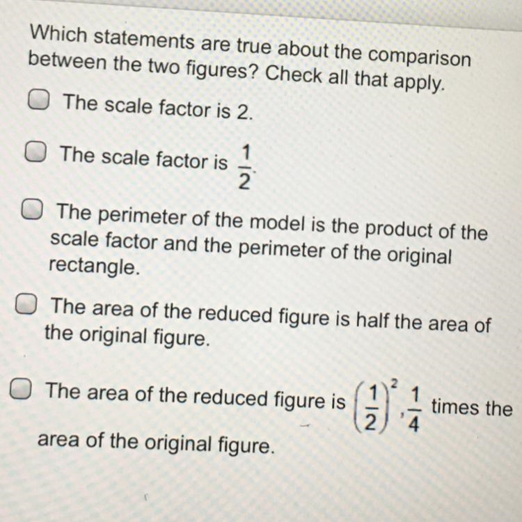 Which statements are true about the comparison between the two figures? Check all-example-1