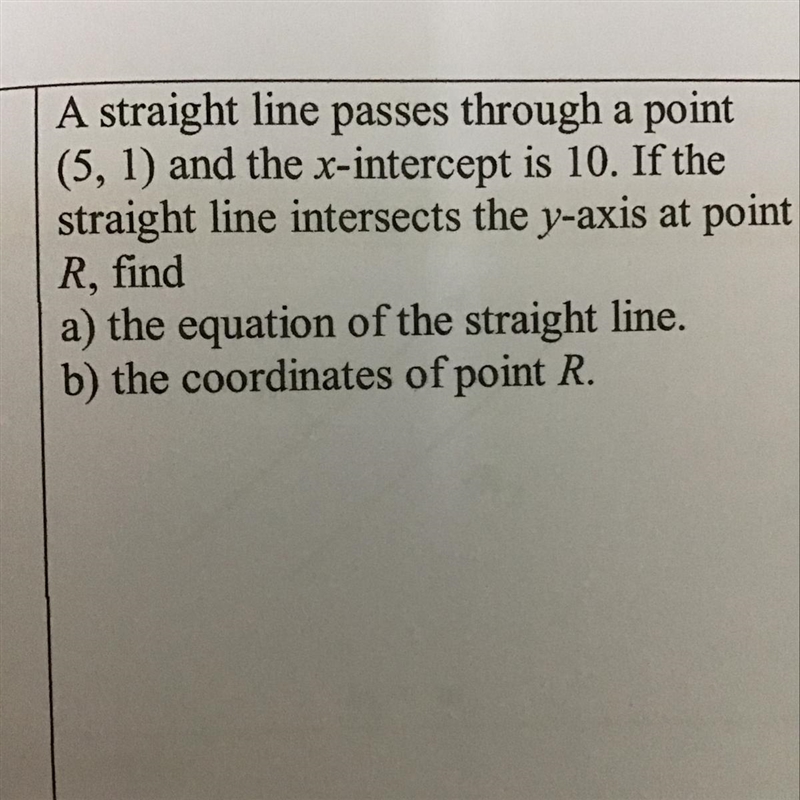 Point of intersection of two lines, please help asap-example-1